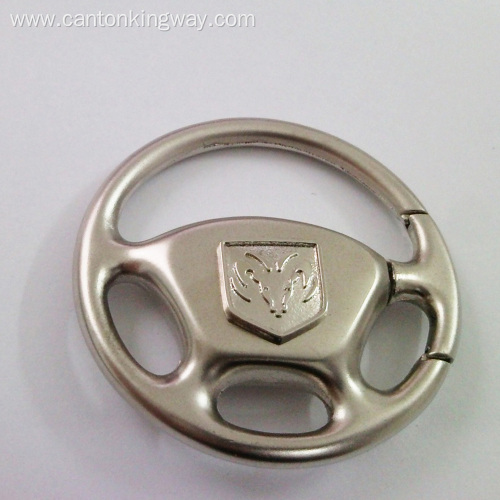 Premium hotselling zinc alloy car brands metal keychain